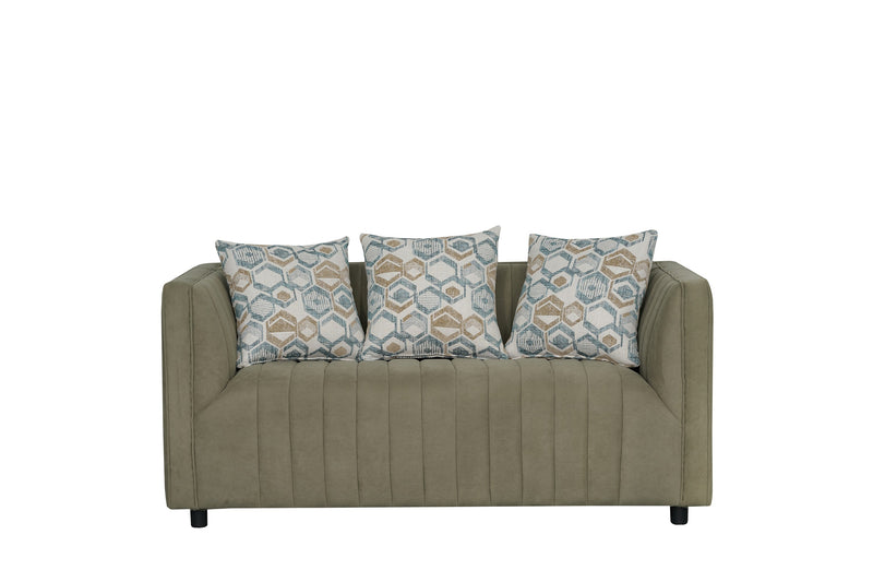 Bonddi Fabric Modern Sofa Set Pistachio