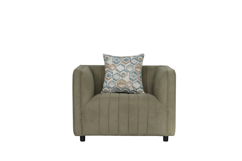 Bonddi Fabric Modern Sofa Set Pistachio