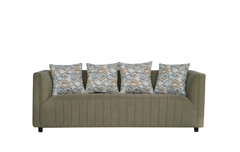 Bonddi Fabric Modern Sofa Set Pistachio