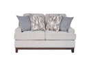 Maddison Fabric Modern Sofa Set Beige