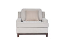 Maddison Fabric Modern Sofa Set Beige