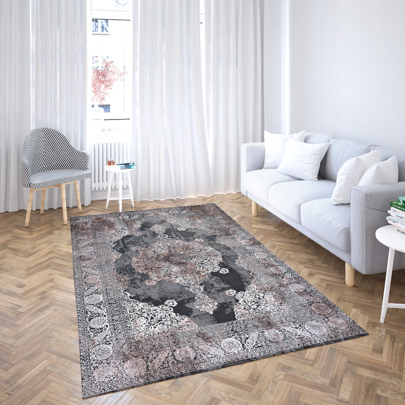 Retro E620A Ant-Vizon Modern Area Rug