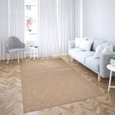 Sandra E7215 Beige Modern Area Rug For Living Room, Bedroom