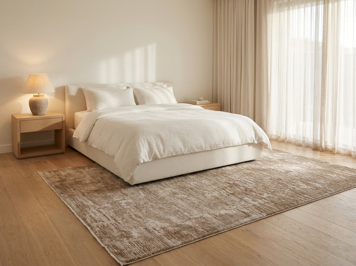 Elements 0144A Modern Area Rug Beige - Quality Rugs and Furniture