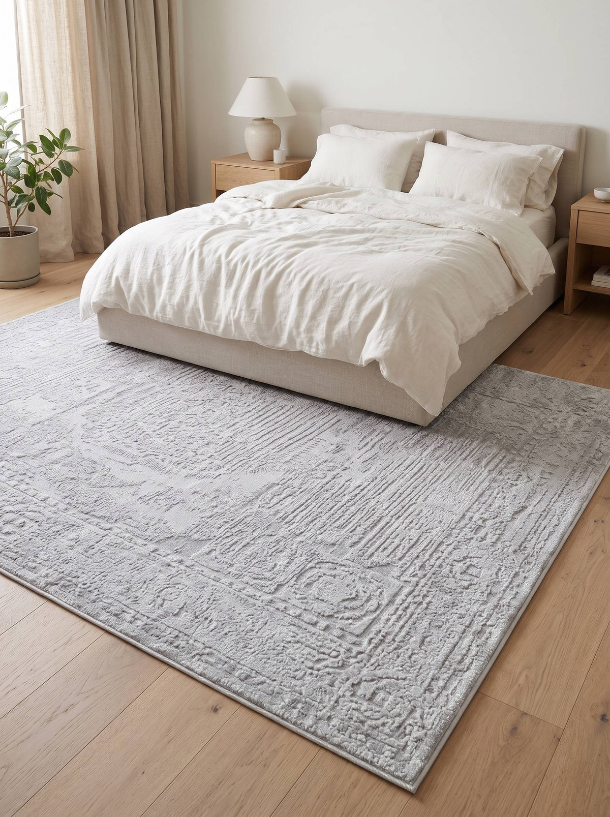 Elements 0145A Modern Area Rug Grey - Quality Rugs and Furniture