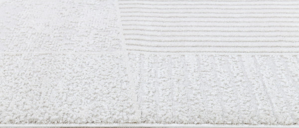 Elements 5649A Modern Area Rug Cream - Quality Rugs and Furniture