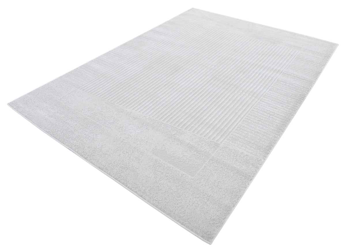 Elements 5649A Modern Area Rug Cream - Quality Rugs and Furniture