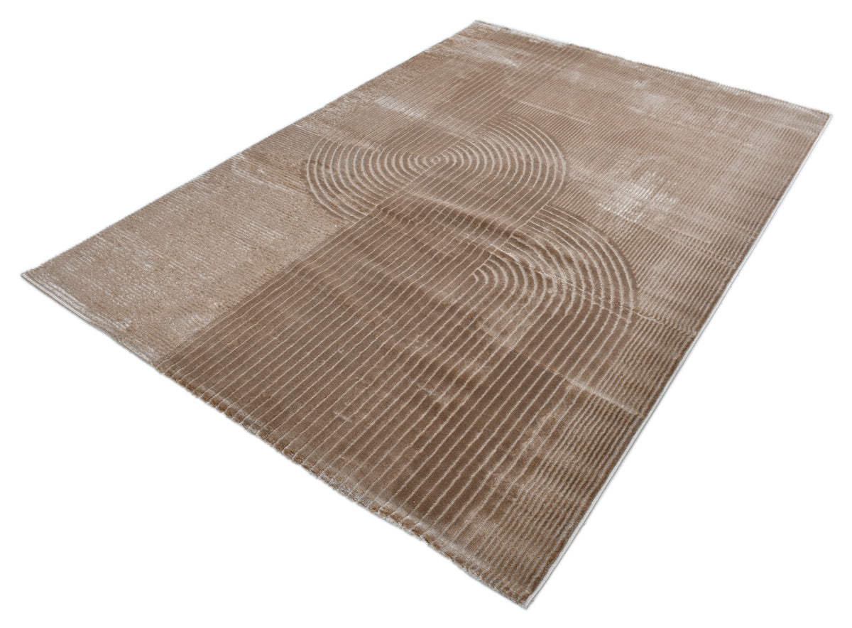 Elements 6083A Modern Area Rug Beige - Quality Rugs and Furniture