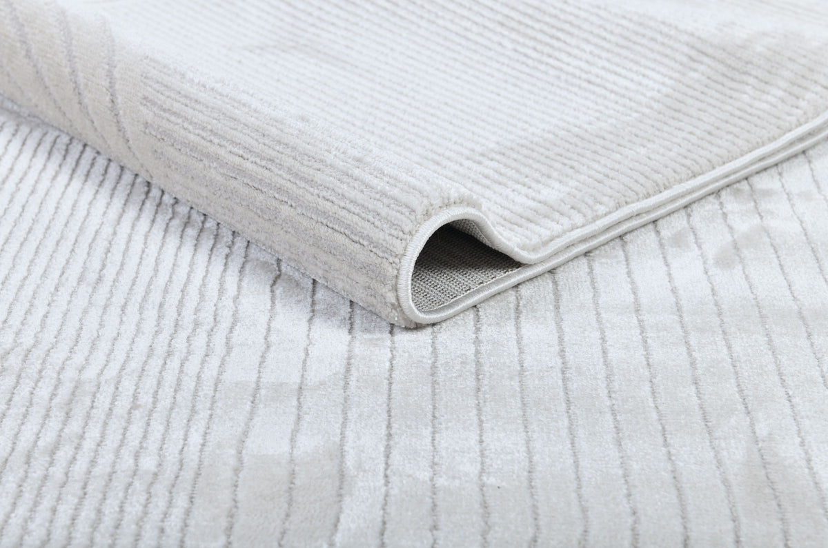 Elements 6083A Modern Area Rug Cream - Quality Rugs and Furniture