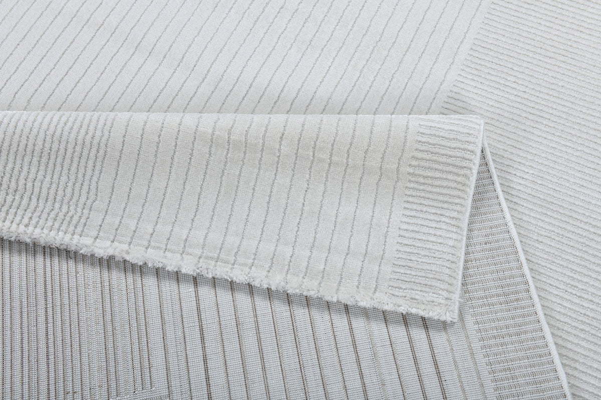 Elements 6083A Modern Area Rug Cream - Quality Rugs and Furniture