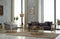 Galeria Velvet Modern Sofa Set Grey