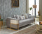 Galeria Velvet Modern Sofa Set Grey