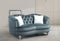 Serine Without Button Modern Fabric Sofa Set Grey