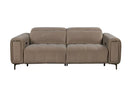 2 Seater Dual Electric Recliner Fabric Sofa