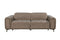 2 Seater Dual Electric Recliner Fabric Sofa