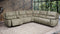 Iris Corner Electric Recliner Fabric Sofa Set Beige