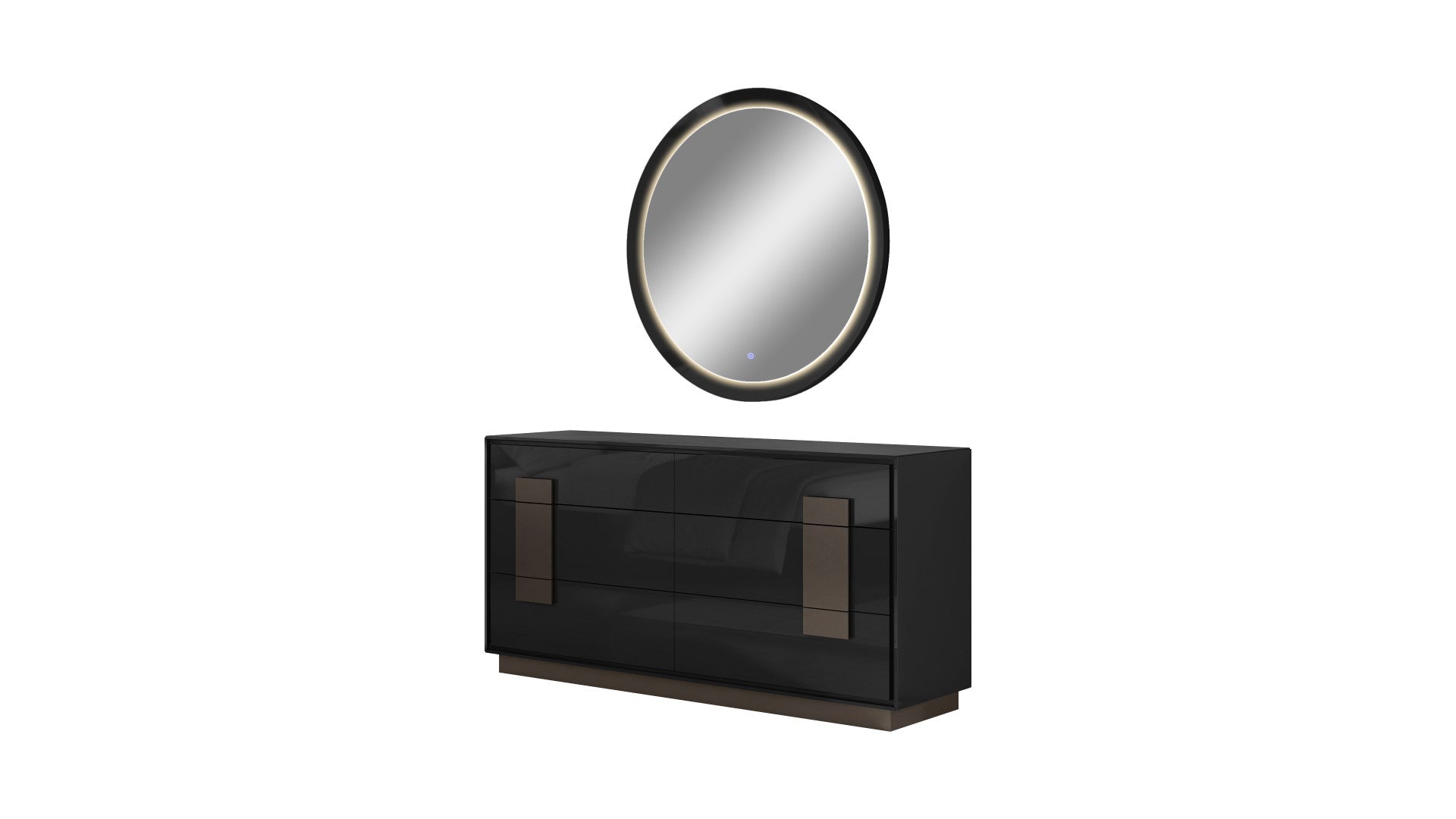 Eclipse Modern Bedroom Suite Black Bed SetBedroom Furniture SetsQuality Rugs and Furniture