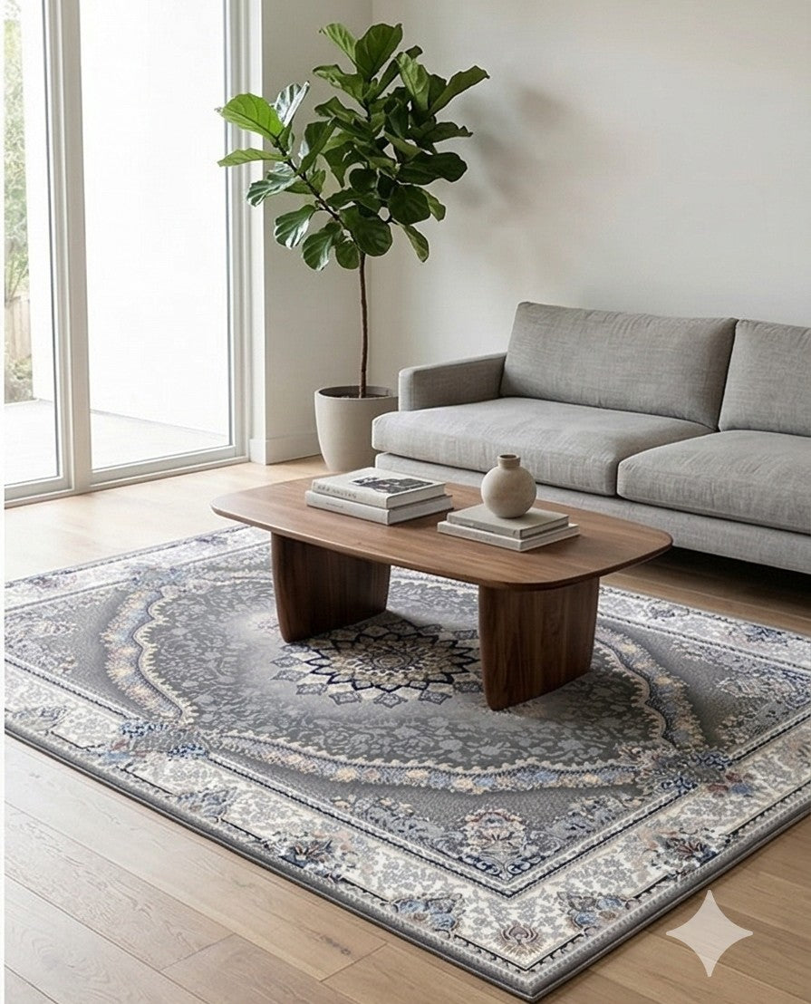 Kamand Traditional Persian Area Rug Smoky