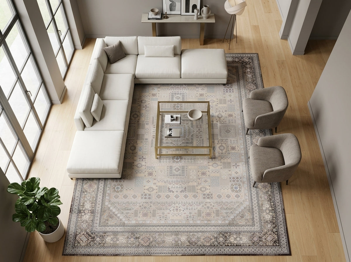 Asayesh 123430 Traditional Persian Area Rug