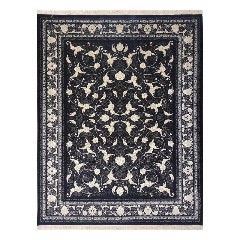 Mashad 722621 Gray Traditional Persian Area Rug