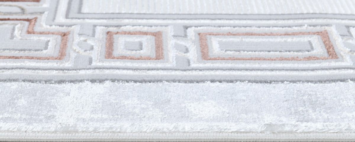 Zara X608A Modern Area Rug Cream - Quality Rugs and Furniture