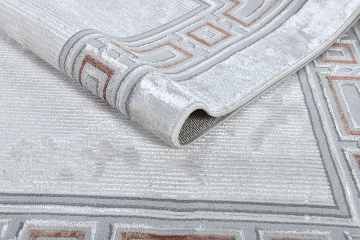 Zara X608A Modern Area Rug Cream - Quality Rugs and Furniture