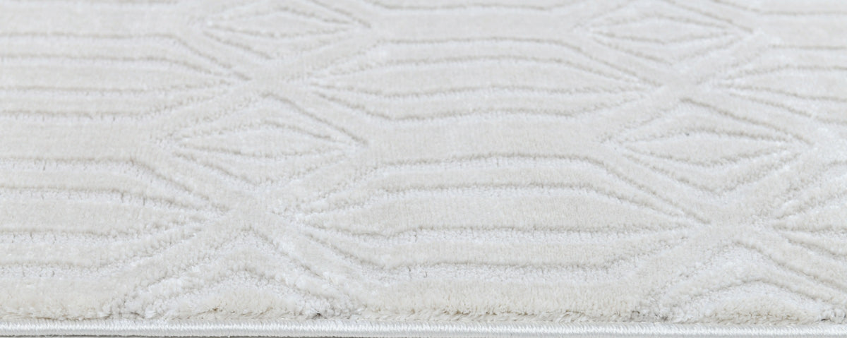 Elements Y727A Modern Area Rug Cream - Quality Rugs and Furniture