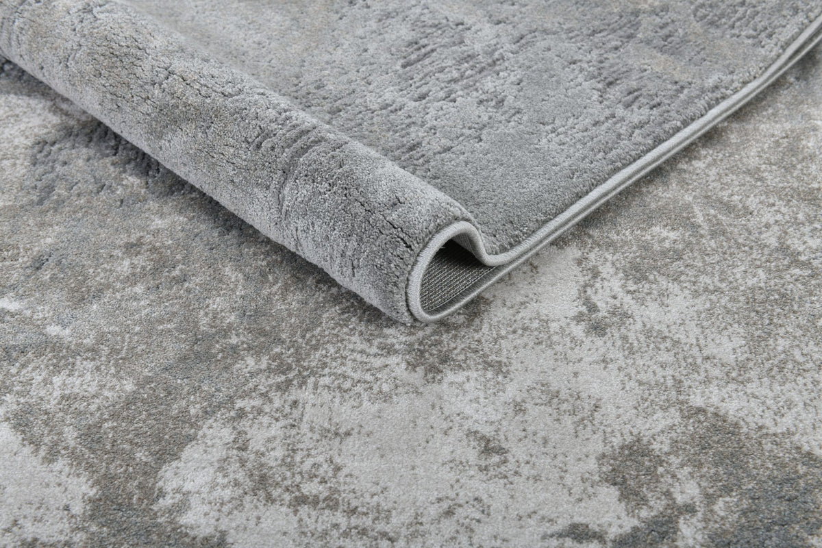Rhytm Z051A Modern Area Rug Grey - Quality Rugs and Furniture