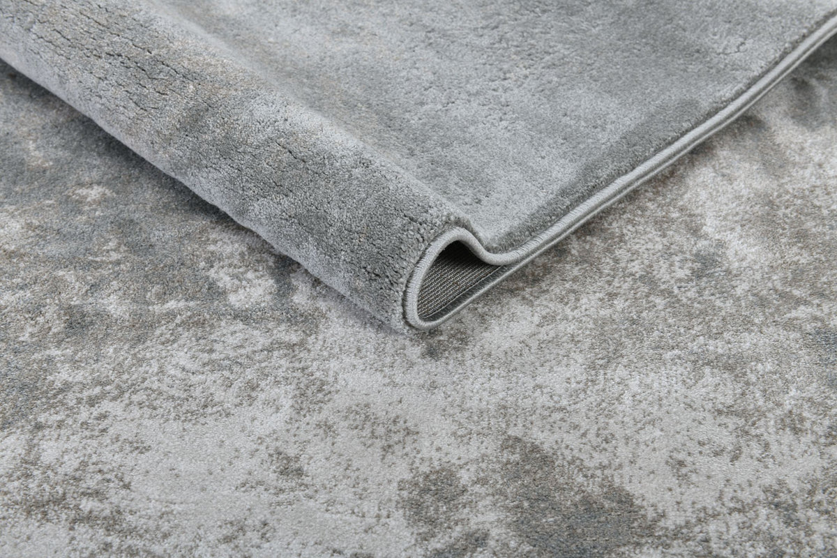 Rhytm Z051B Modern Area Rug Grey Light Beige - Quality Rugs and Furniture