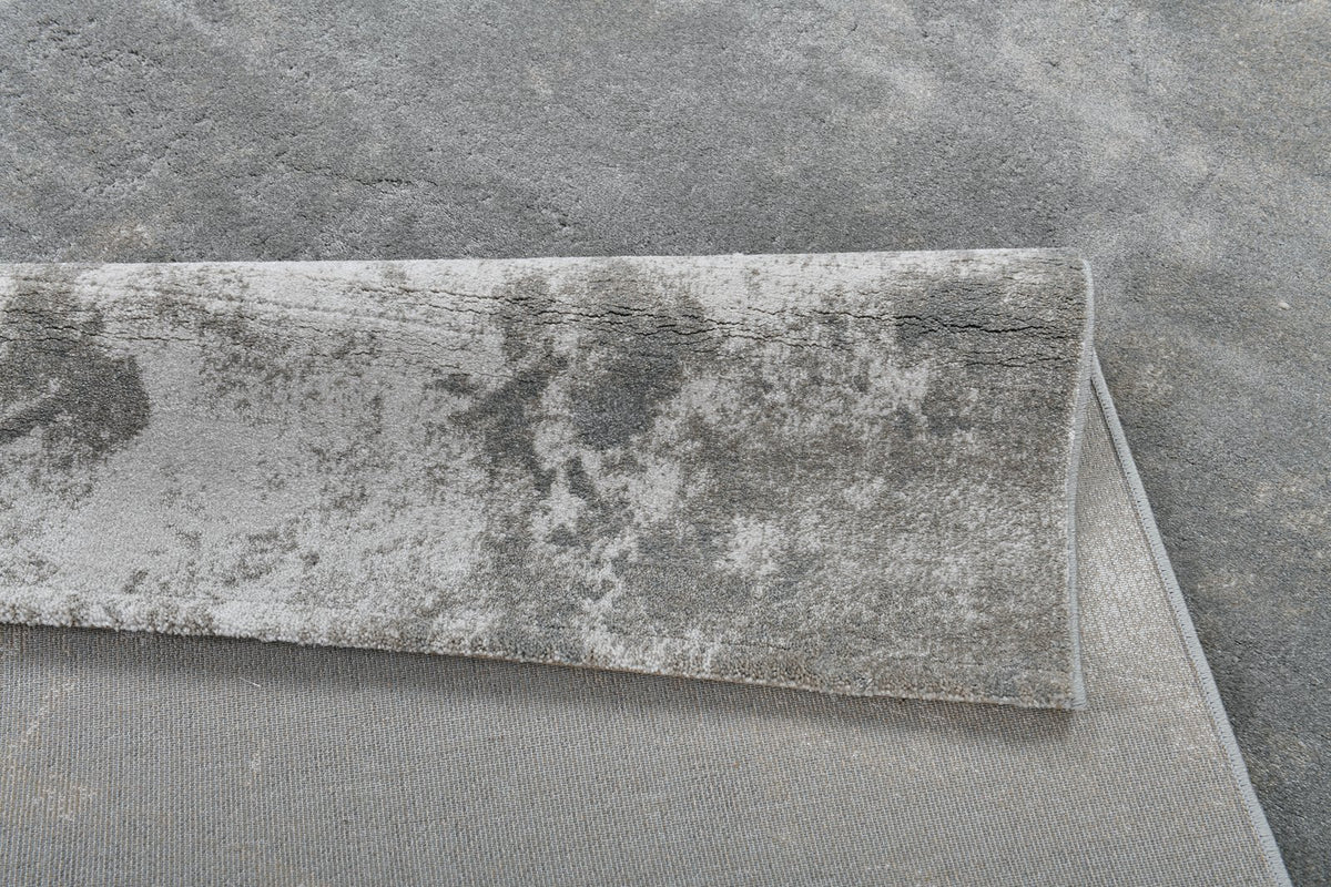 Rhytm Z051B Modern Area Rug Grey Light Beige - Quality Rugs and Furniture