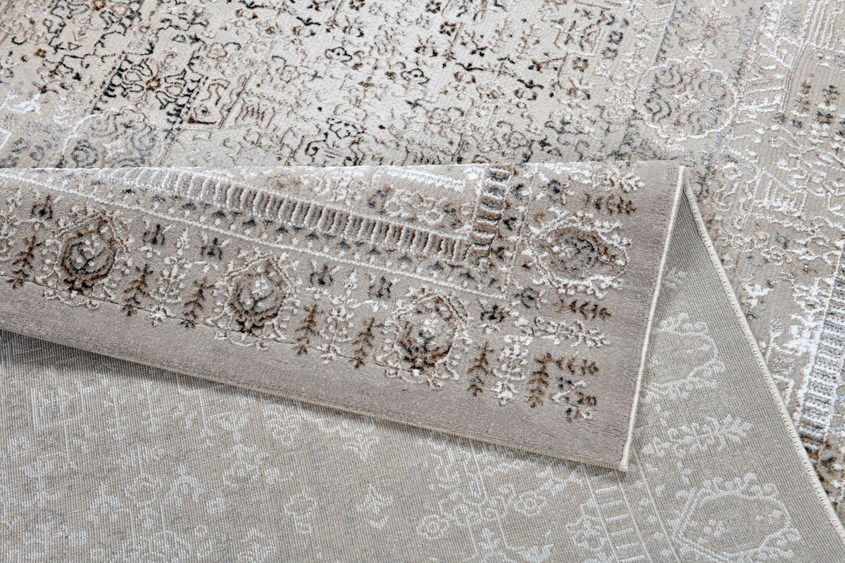 Zara Z229A Modern Area Rug Light Beige Vizon - Quality Rugs and Furniture