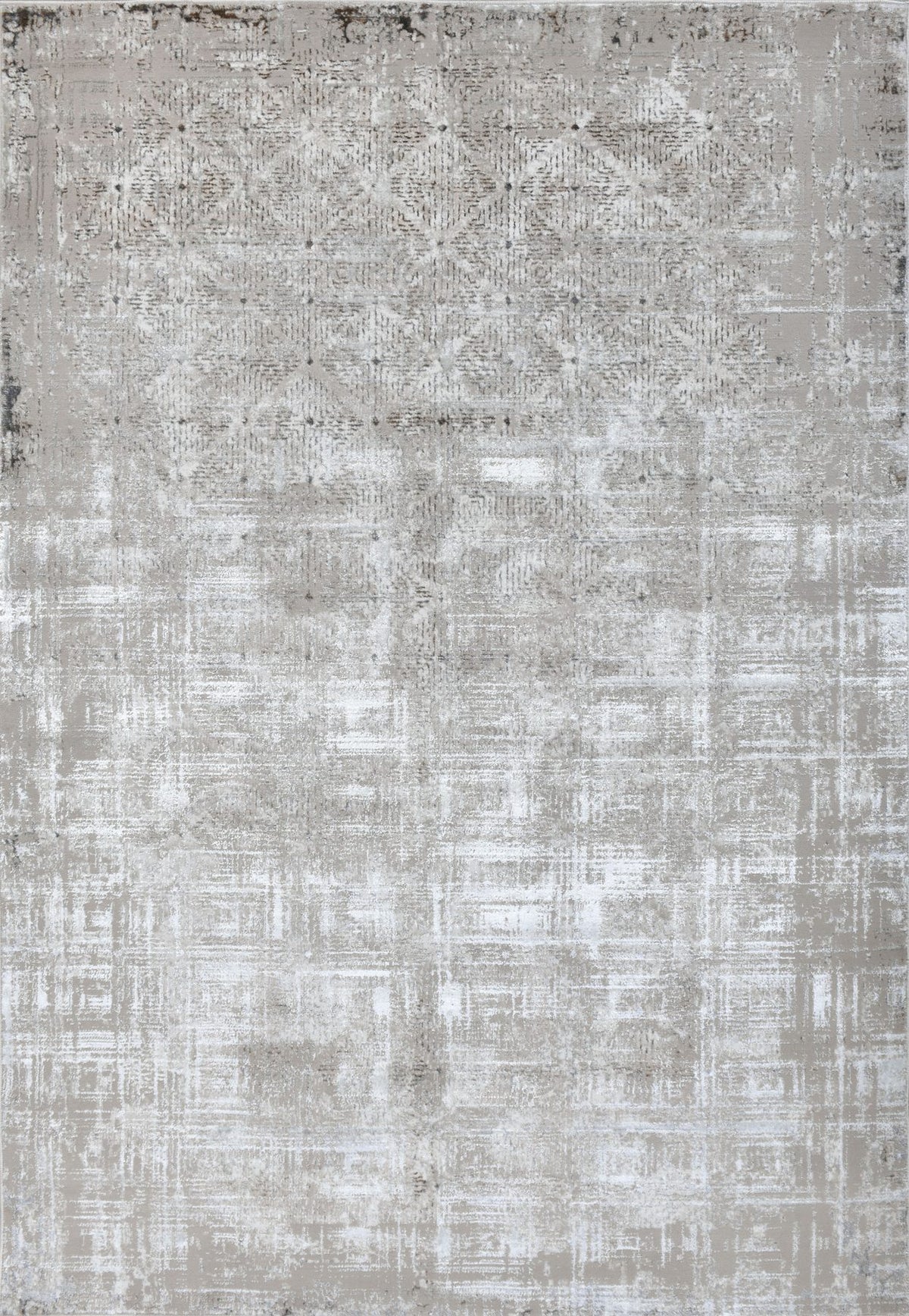 Zara Z230A Modern Area Rug Cream Vizon - Quality Rugs and Furniture