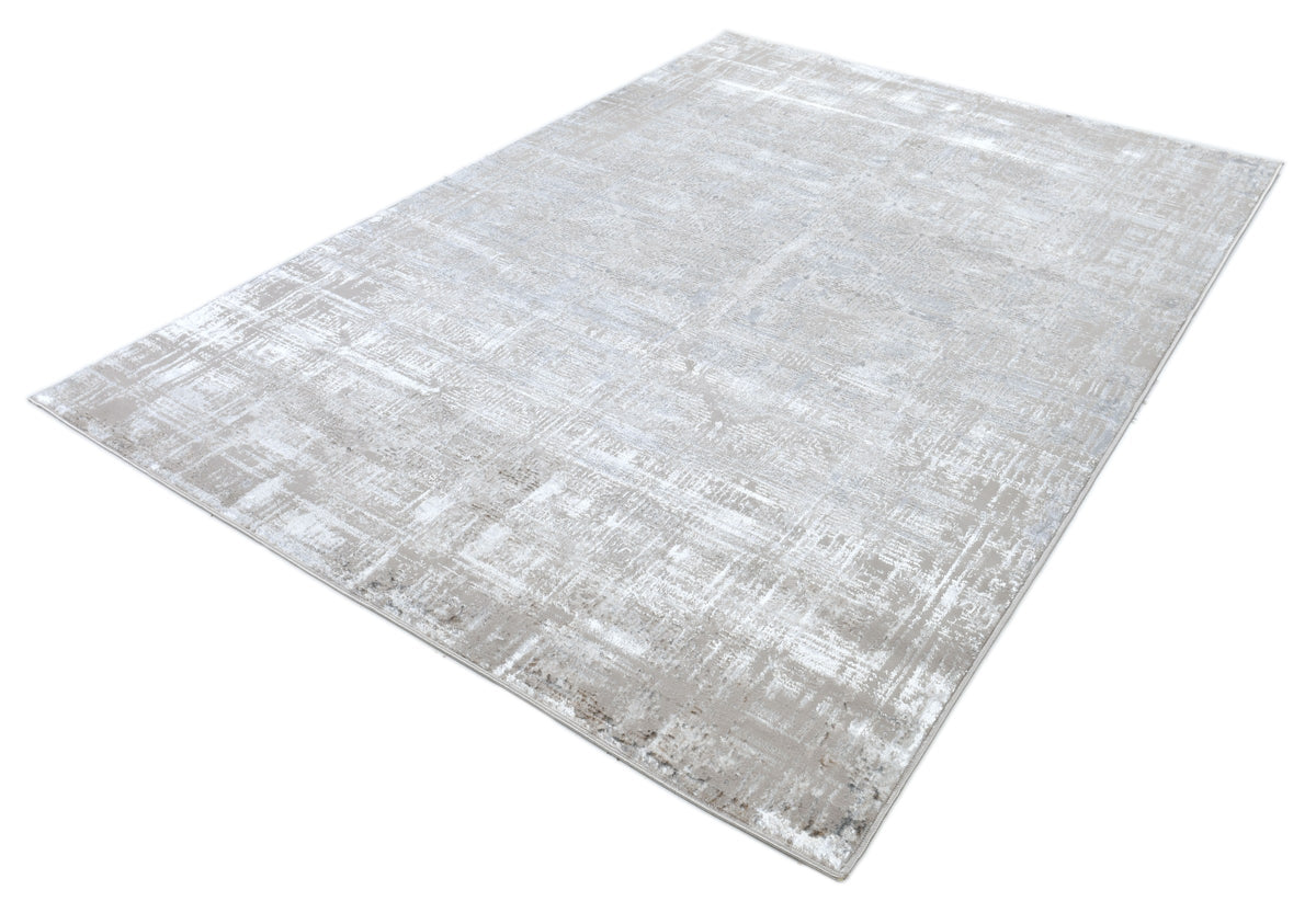 Zara Z230A Modern Area Rug Cream Vizon - Quality Rugs and Furniture
