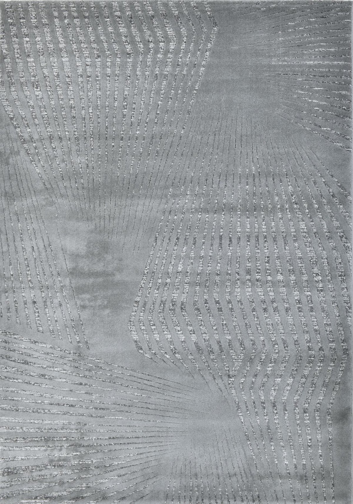 Rhytm Z244A Modern Area Rug Grey - Quality Rugs and Furniture