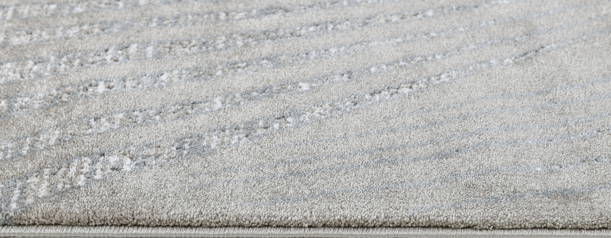 Rhytm Z244A Modern Area Rug Light Beige Grey - Quality Rugs and Furniture