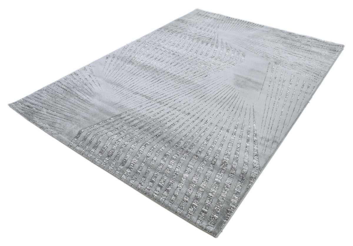 Rhytm Z244A Modern Area Rug Grey - Quality Rugs and Furniture