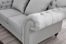Norway Fabric Sofa Set Grey