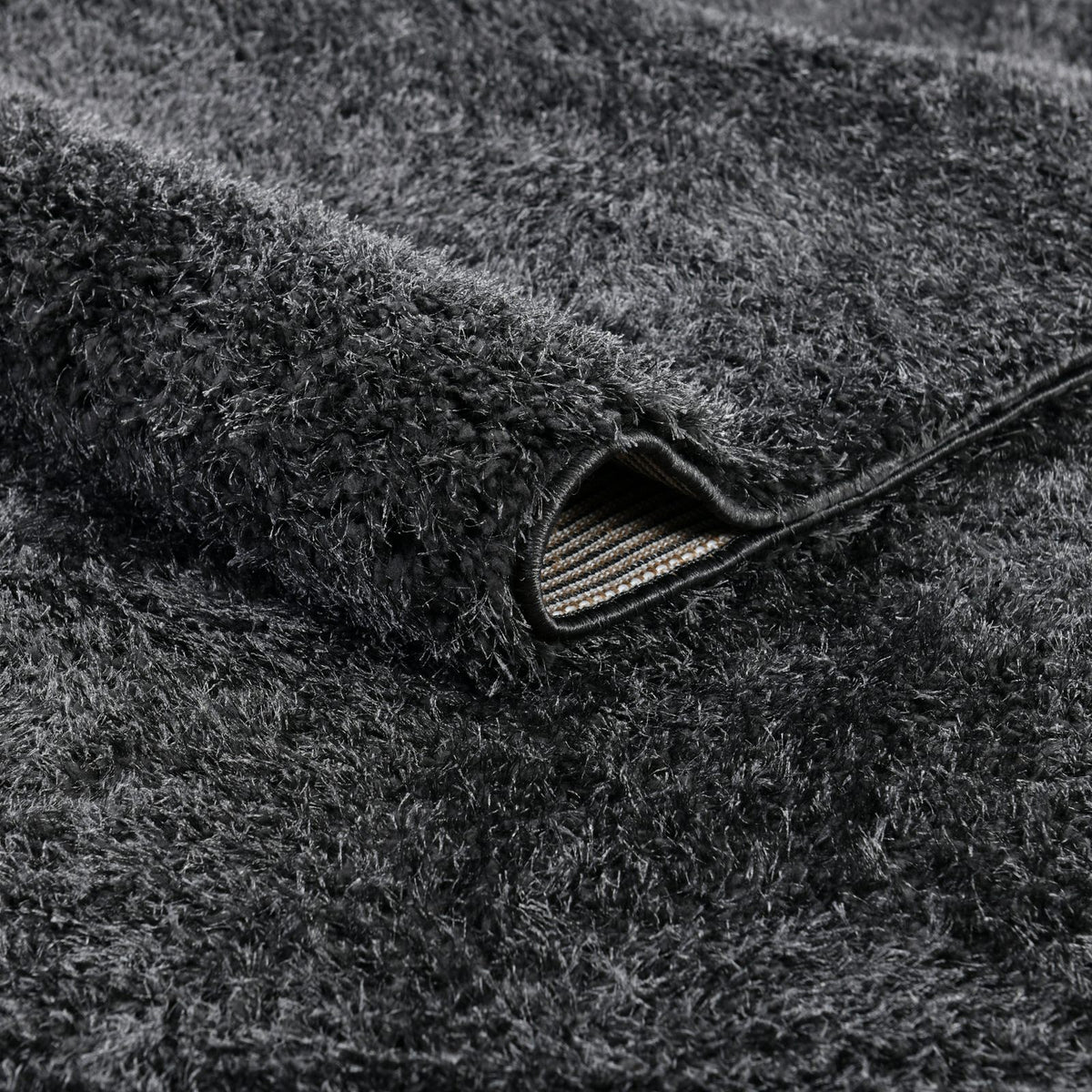 Puffy Style P001A Modern Area Rug Anthracite - Quality Rugs and Furniture