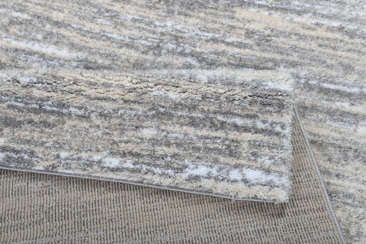 Puffy Style P157A Modern Area Rug Grey Beige - Quality Rugs and Furniture