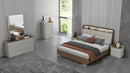 Sealy Bedroom Suite Luxury Modern Bed Flannel Grey