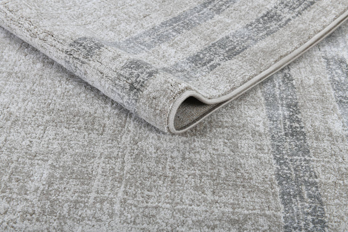 Rhytm 0147B Modern Area Rug Cream Light Beige - Quality Rugs and Furniture