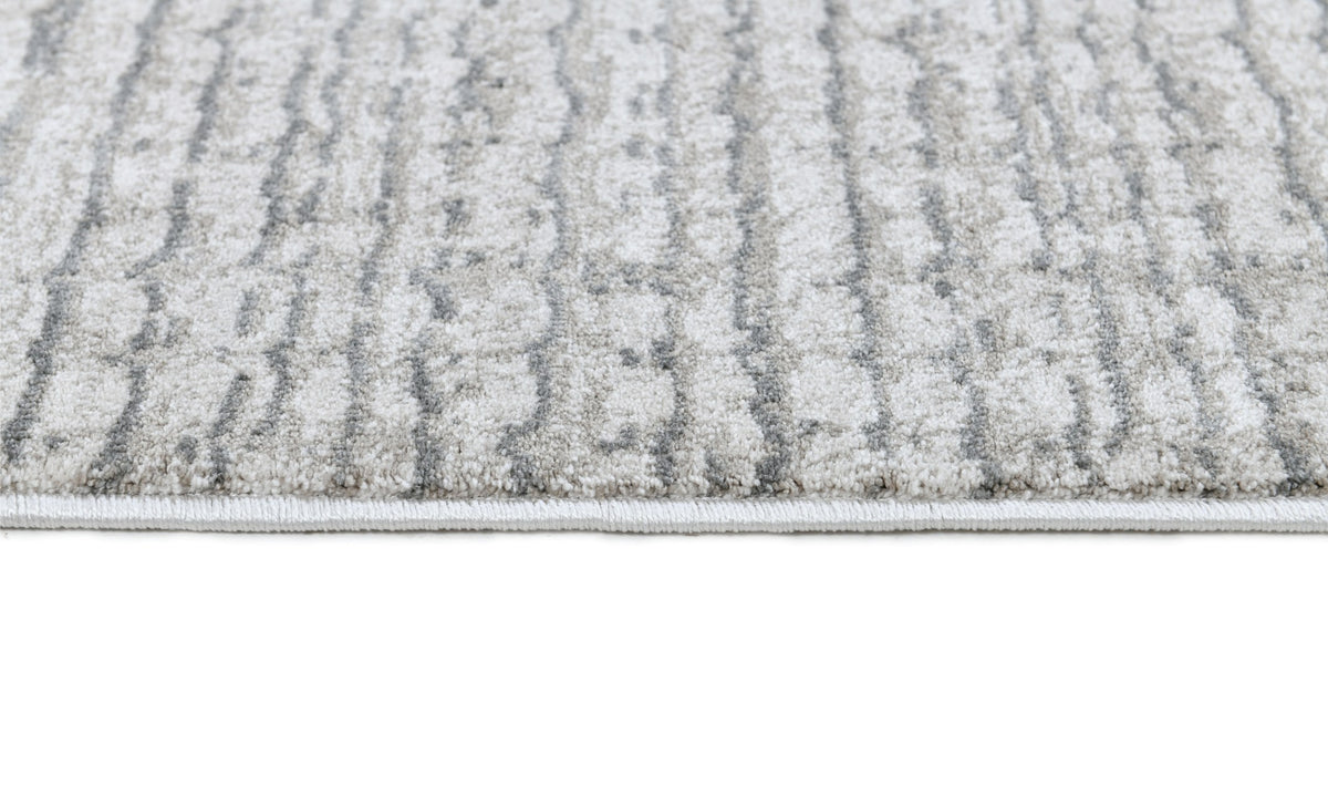 Rhytm 0160B Modern Area Rug Cream Light Beige - Quality Rugs and Furniture