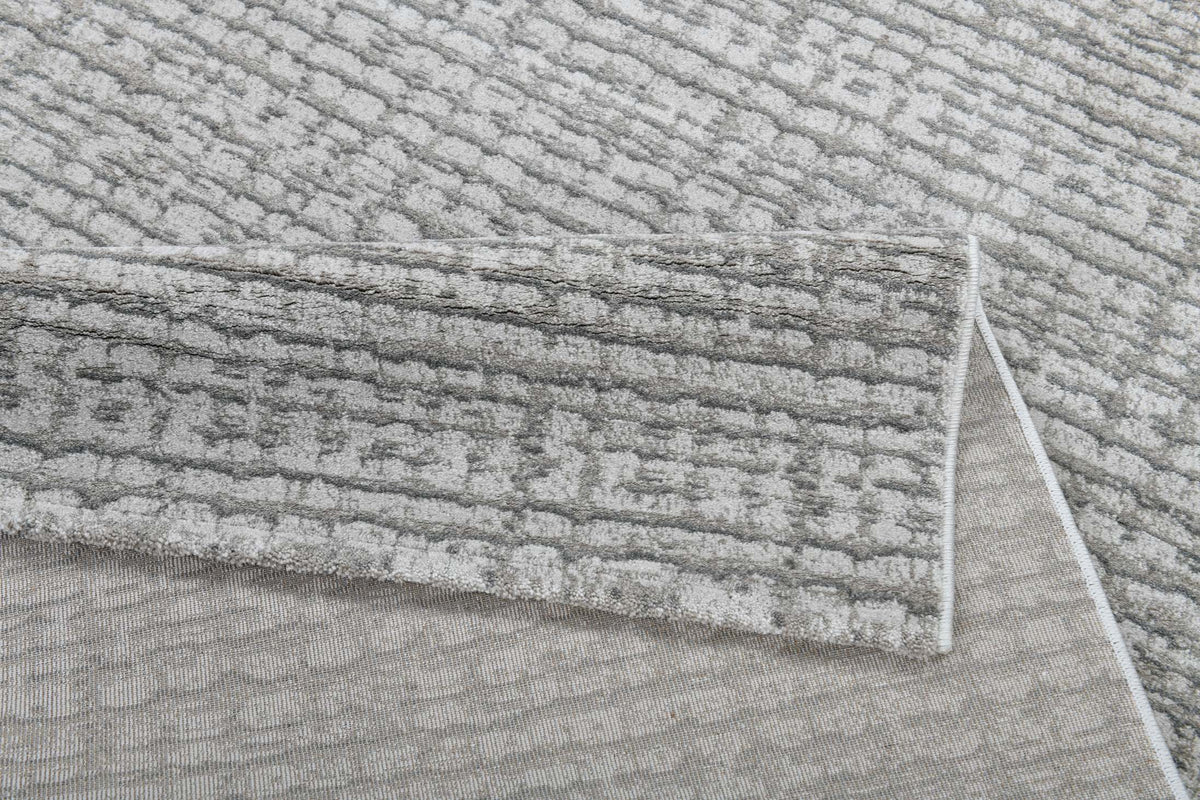 Rhytm 0160B Modern Area Rug Cream Light Beige - Quality Rugs and Furniture