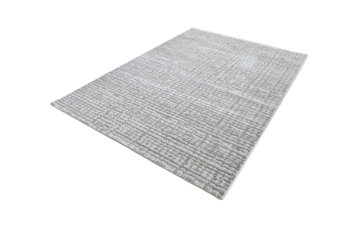 Rhytm 0160B Modern Area Rug Cream Light Beige - Quality Rugs and Furniture