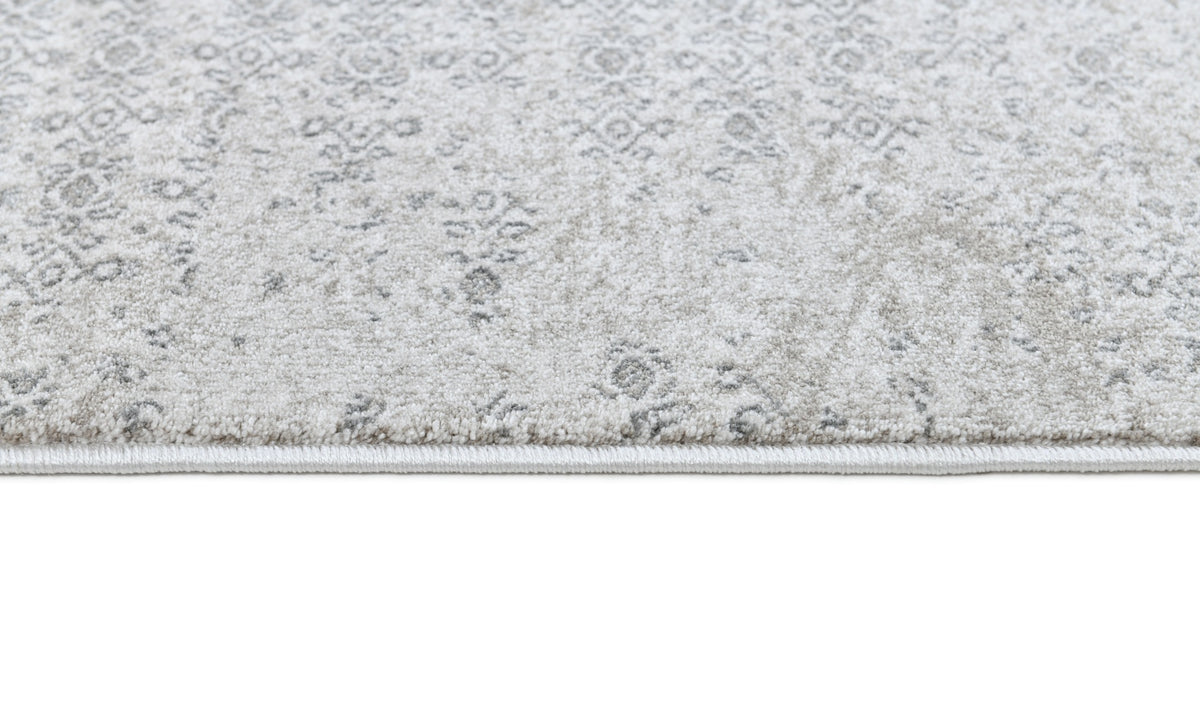 Rhytm 0161B Modern Area Rug Cream Light Beige - Quality Rugs and Furniture