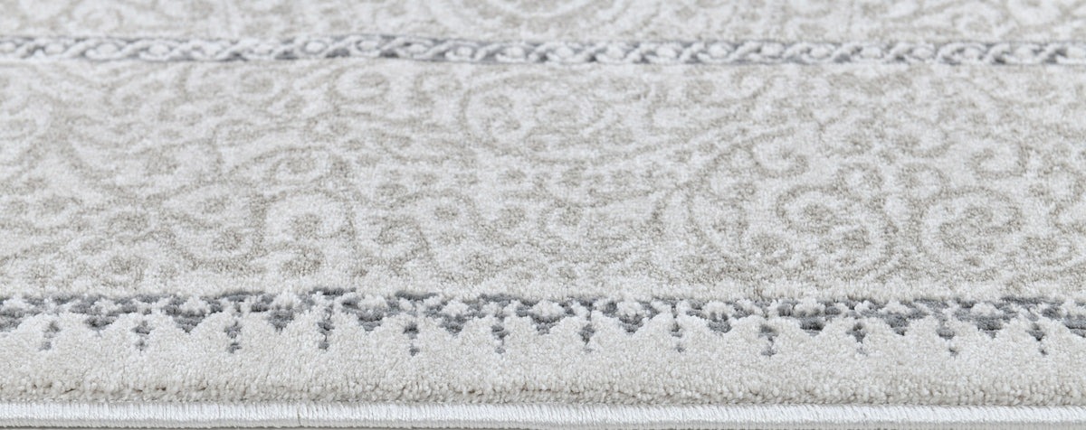 Rhytm 0163B Modern Area Rug Cream Light Beige - Quality Rugs and Furniture