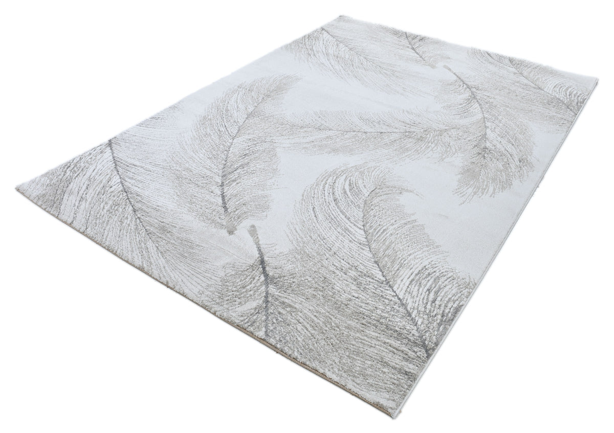 Rhytm 4467A Modern Area Rug Cream Light Beige - Quality Rugs and Furniture