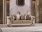 Rixsos Modern Luxury Velvet Sofa Set Cream