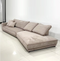 Rome Modern High Quality Nubuck Fabric Sofa Set