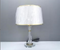 Table Lamp MK994 Contemporary Crystal and Iron Hardware
